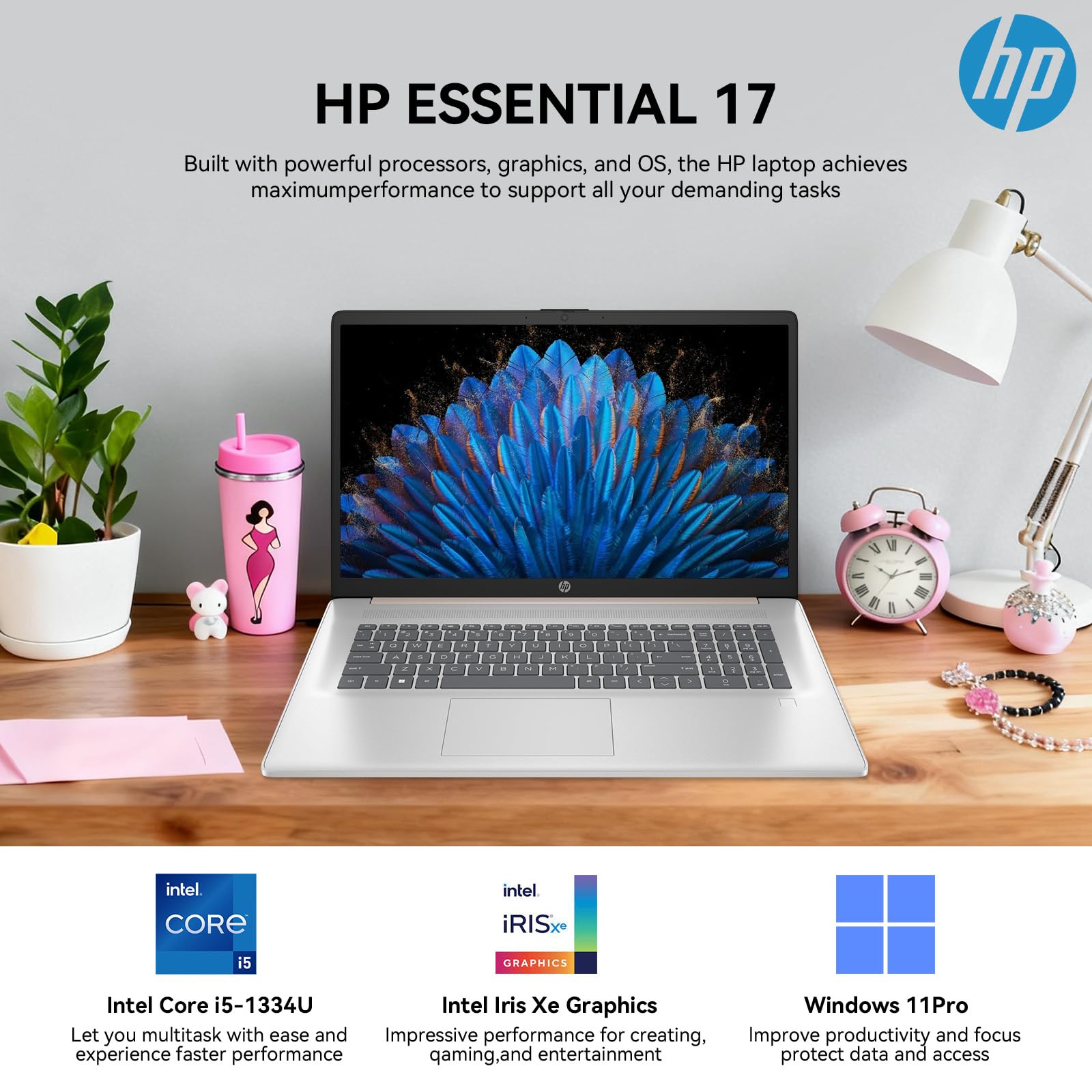Amazon.co.jp: HP 17 ノートパソコン 17.3インチ HD+ 大画面ビジネス